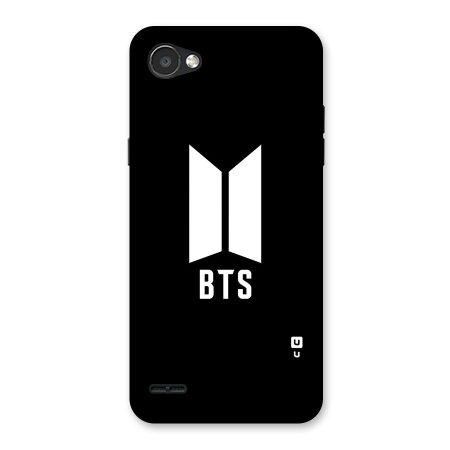 BTS Logo Black Back Case for LG Q6