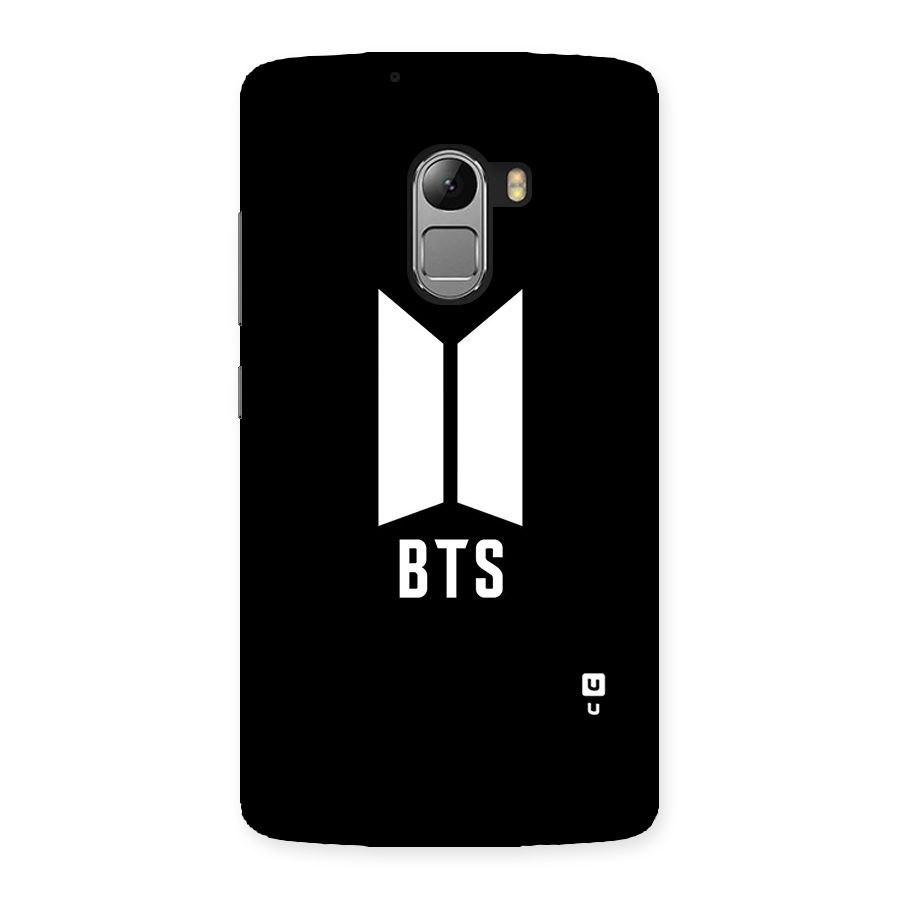 BTS Logo Black Back Case for Lenovo K4 Note