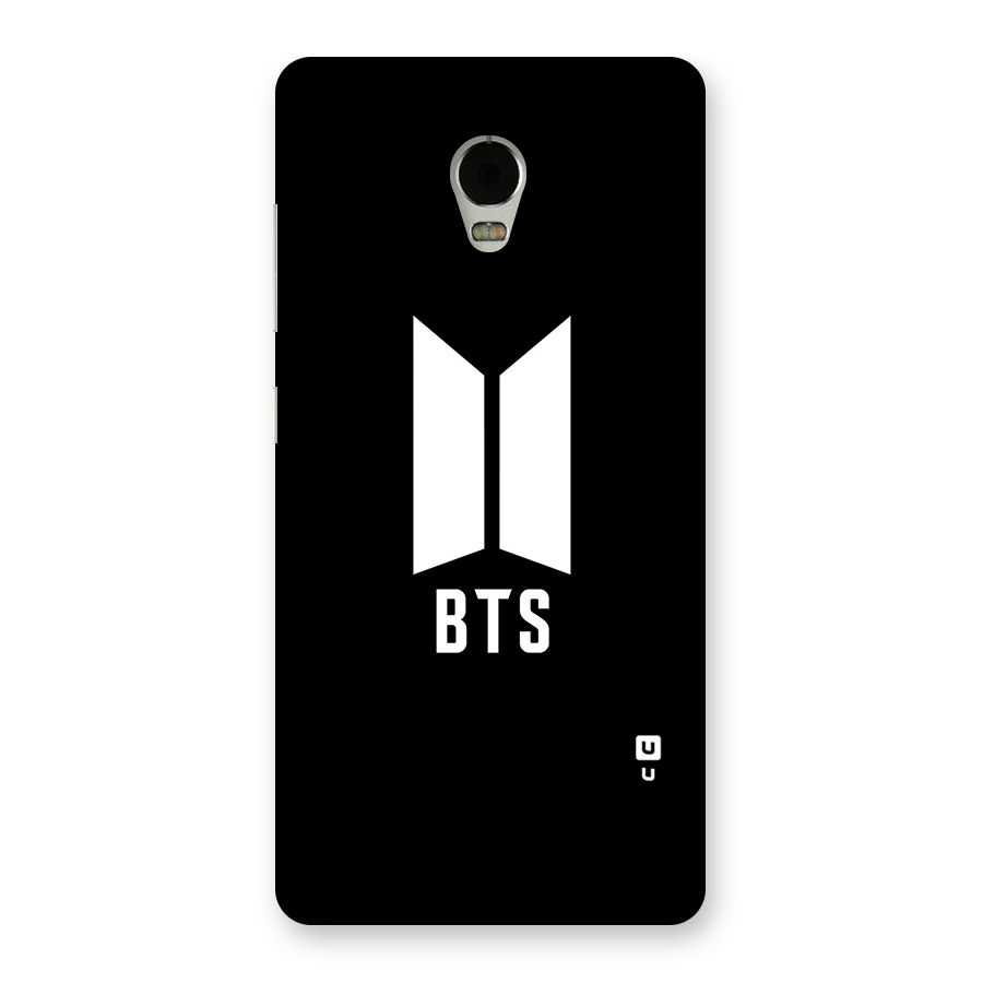 BTS Logo Black Back Case for Lenovo Vibe P1