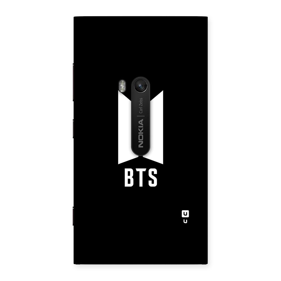 BTS Logo Black Back Case for Lumia 920