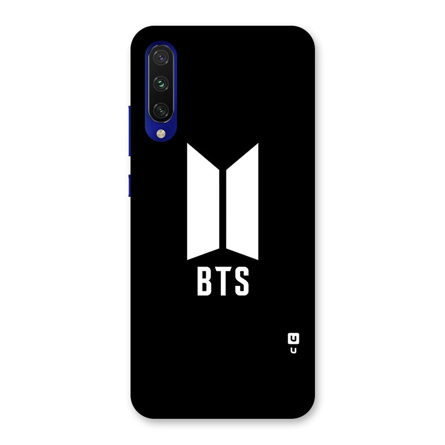 BTS Logo Black Back Case for Mi A3