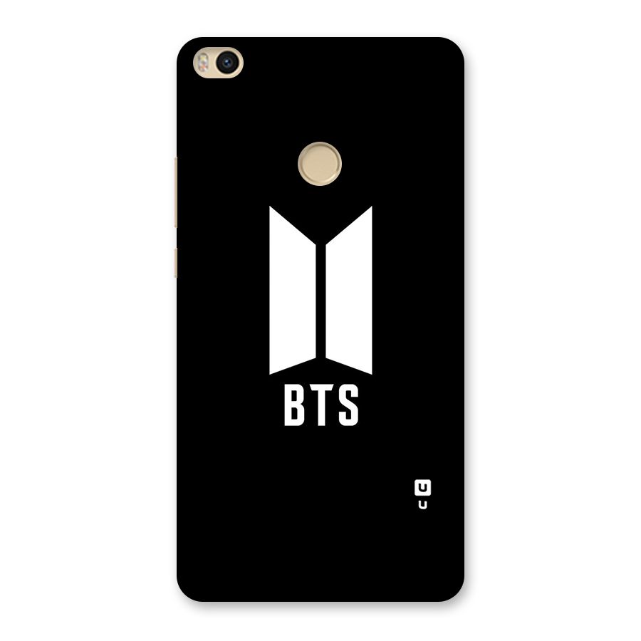 BTS Logo Black Back Case for Mi Max 2