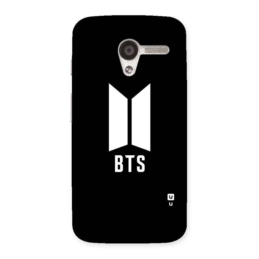 BTS Logo Black Back Case for Moto X