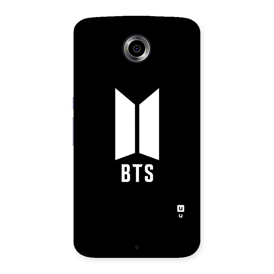BTS Logo Black Back Case for Nexsus 6
