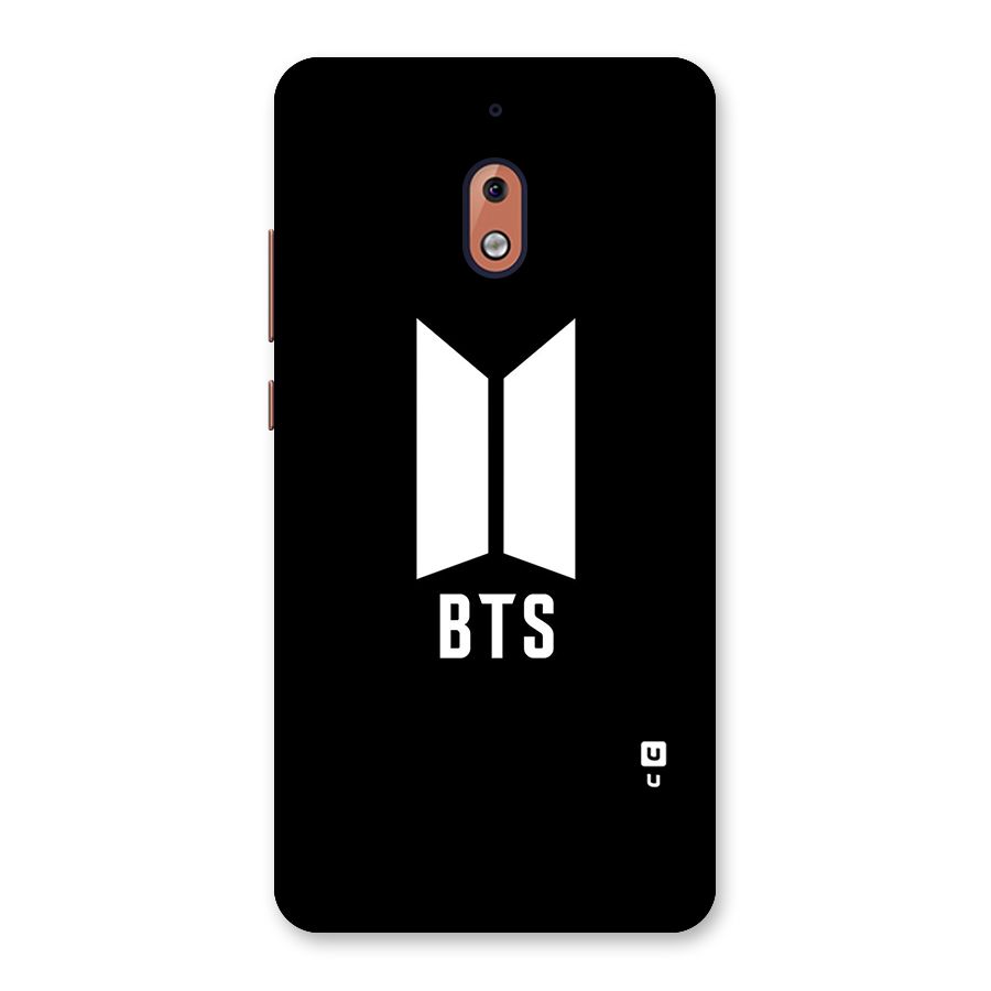BTS Logo Black Back Case for Nokia 2.1