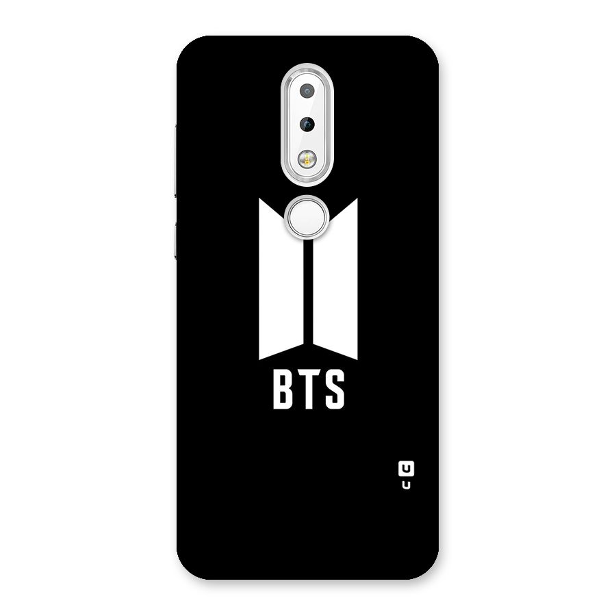 BTS Logo Black Back Case for Nokia 6.1 Plus