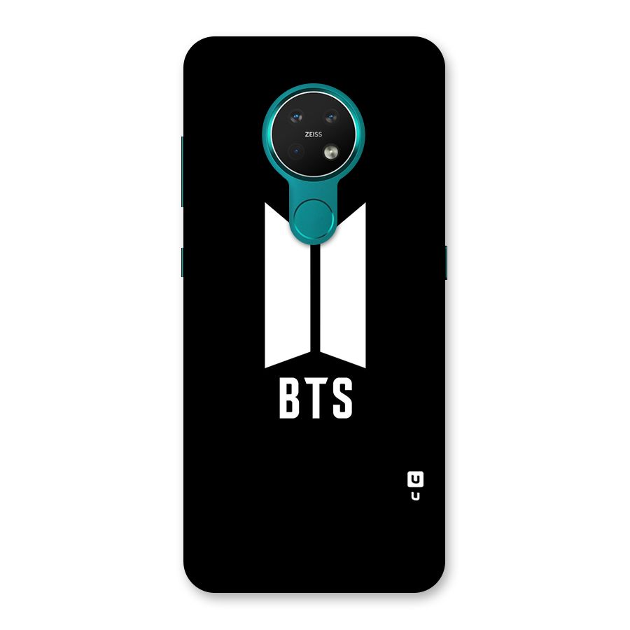 BTS Logo Black Back Case for Nokia 7.2