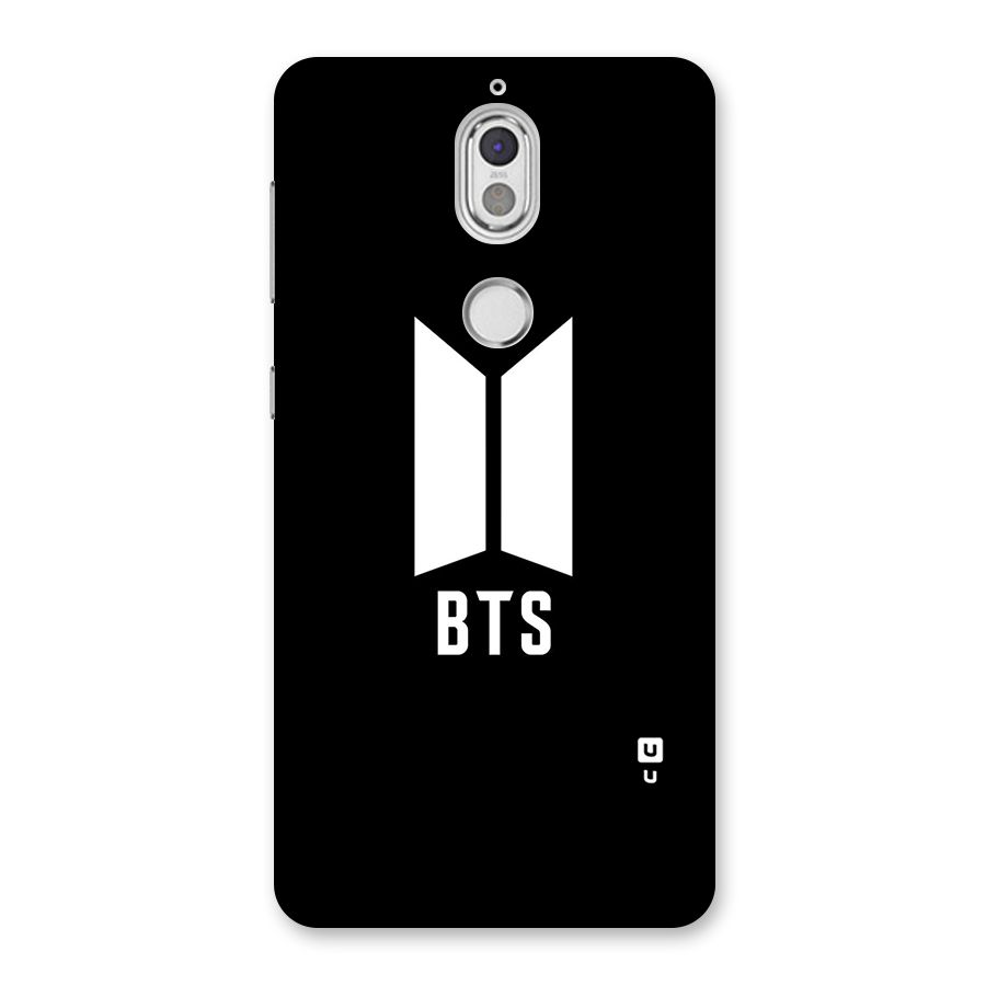 BTS Logo Black Back Case for Nokia 7