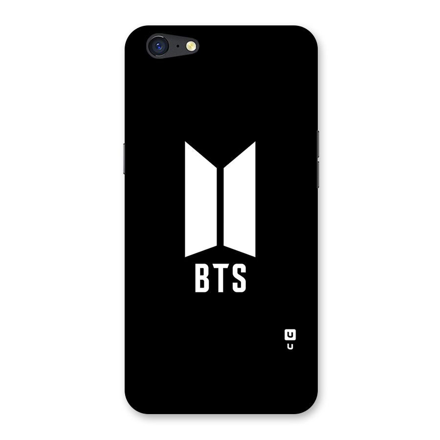 BTS Logo Black Back Case for Oppo A71