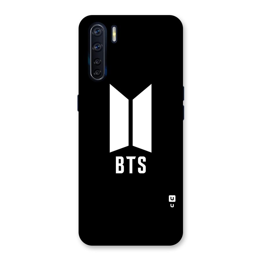 BTS Logo Black Back Case for Oppo F15