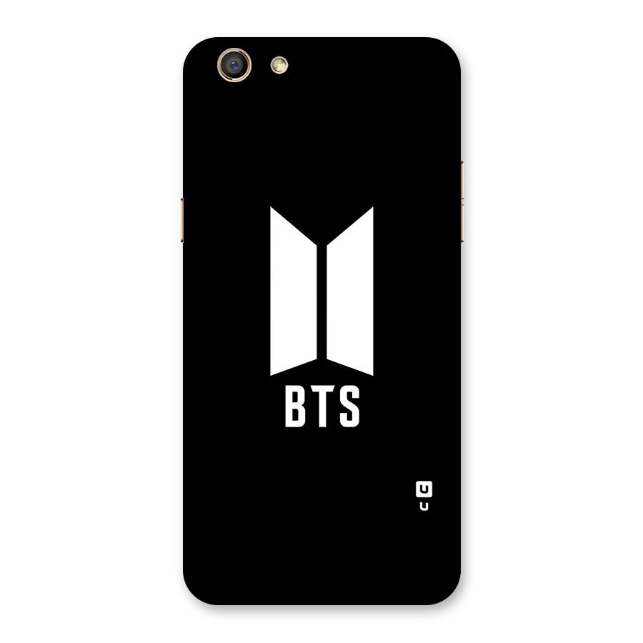 BTS Logo Black Back Case for Oppo F3