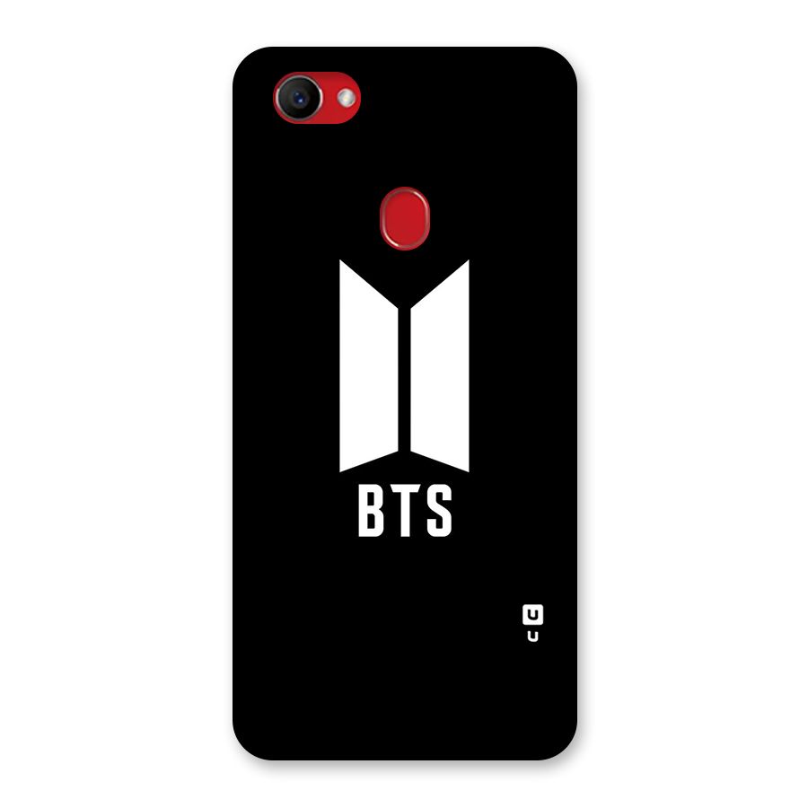 BTS Logo Black Back Case for Oppo F7