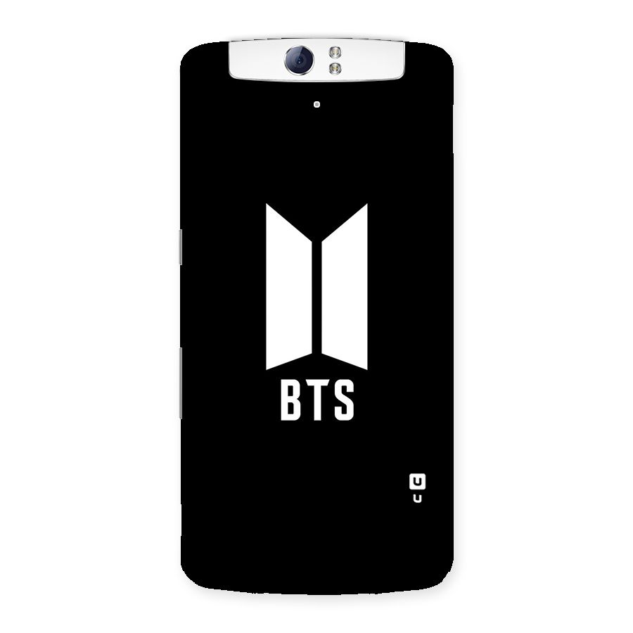 BTS Logo Black Back Case for Oppo N1