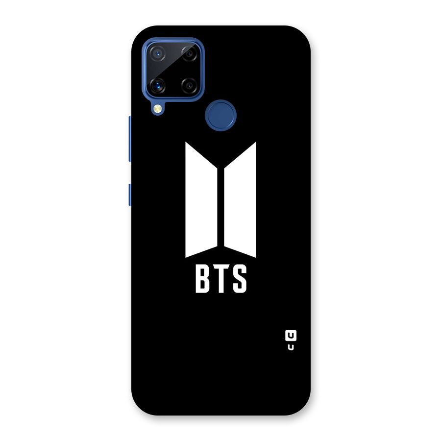 BTS Logo Black Back Case for Realme C15