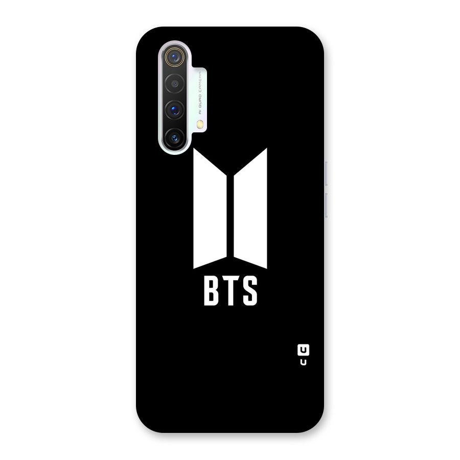 BTS Logo Black Back Case for Realme X3
