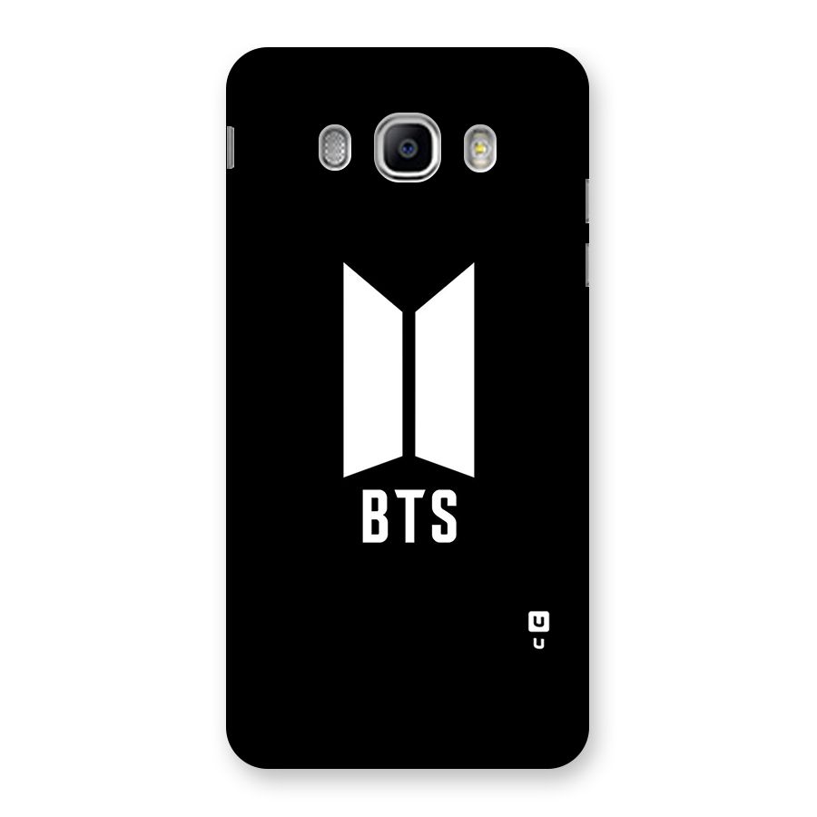 BTS Logo Black Back Case for Samsung Galaxy J5 2016