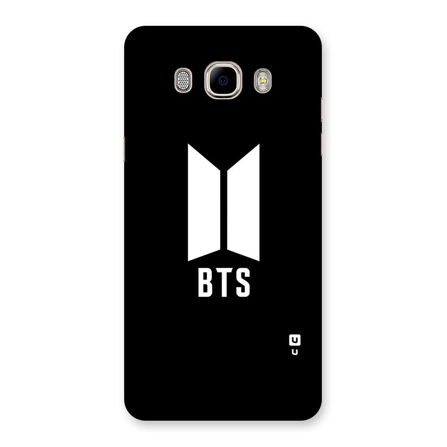 BTS Logo Black Back Case for Samsung Galaxy J7 2016