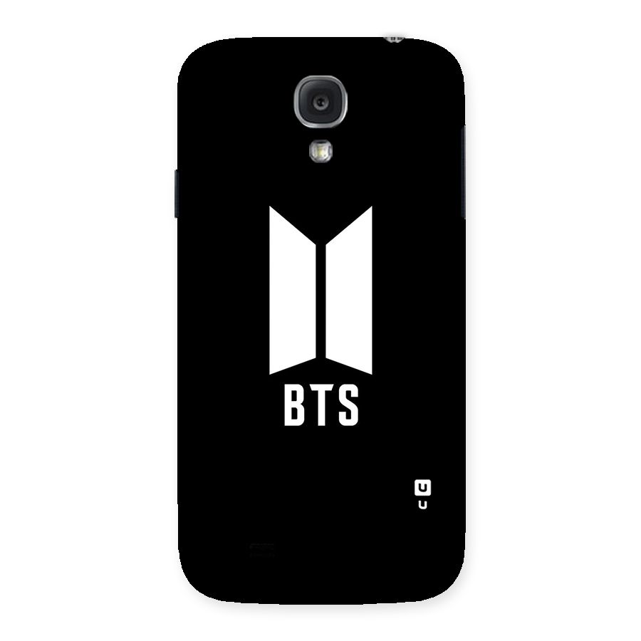 BTS Logo Black Back Case for Samsung Galaxy S4