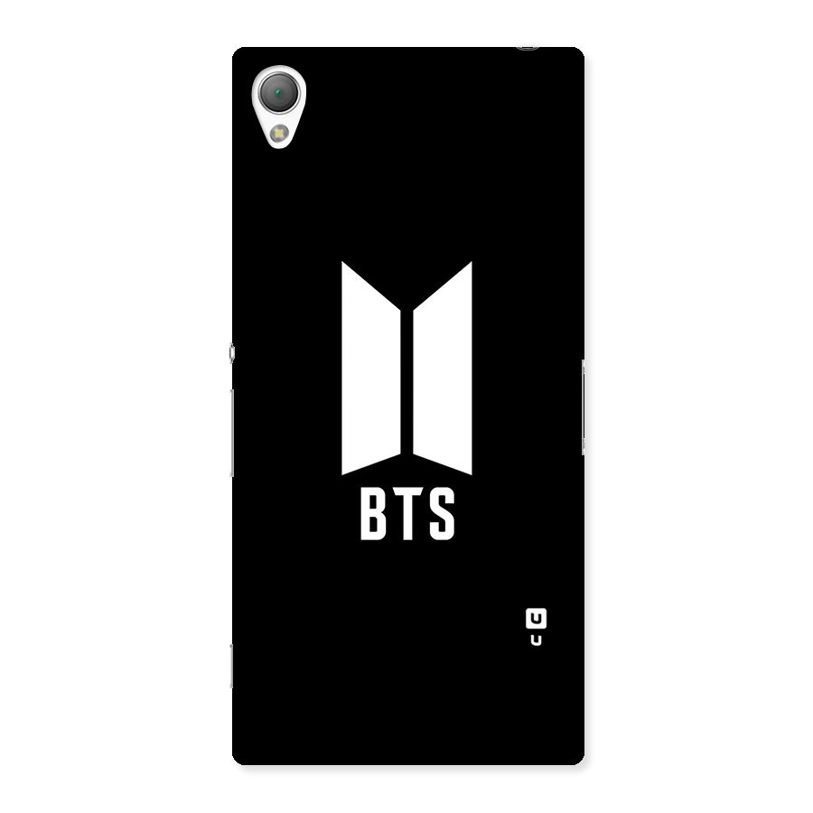 BTS Logo Black Back Case for Sony Xperia Z3