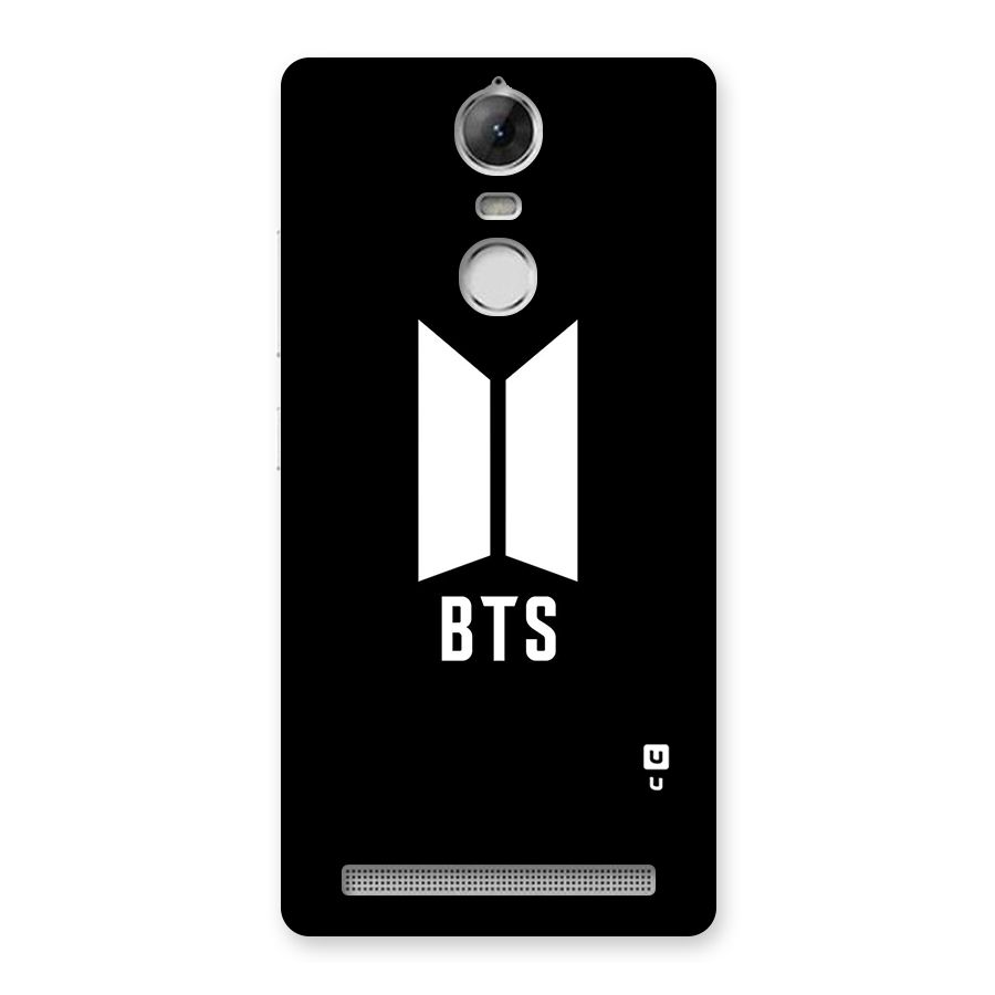 BTS Logo Black Back Case for Vibe K5 Note