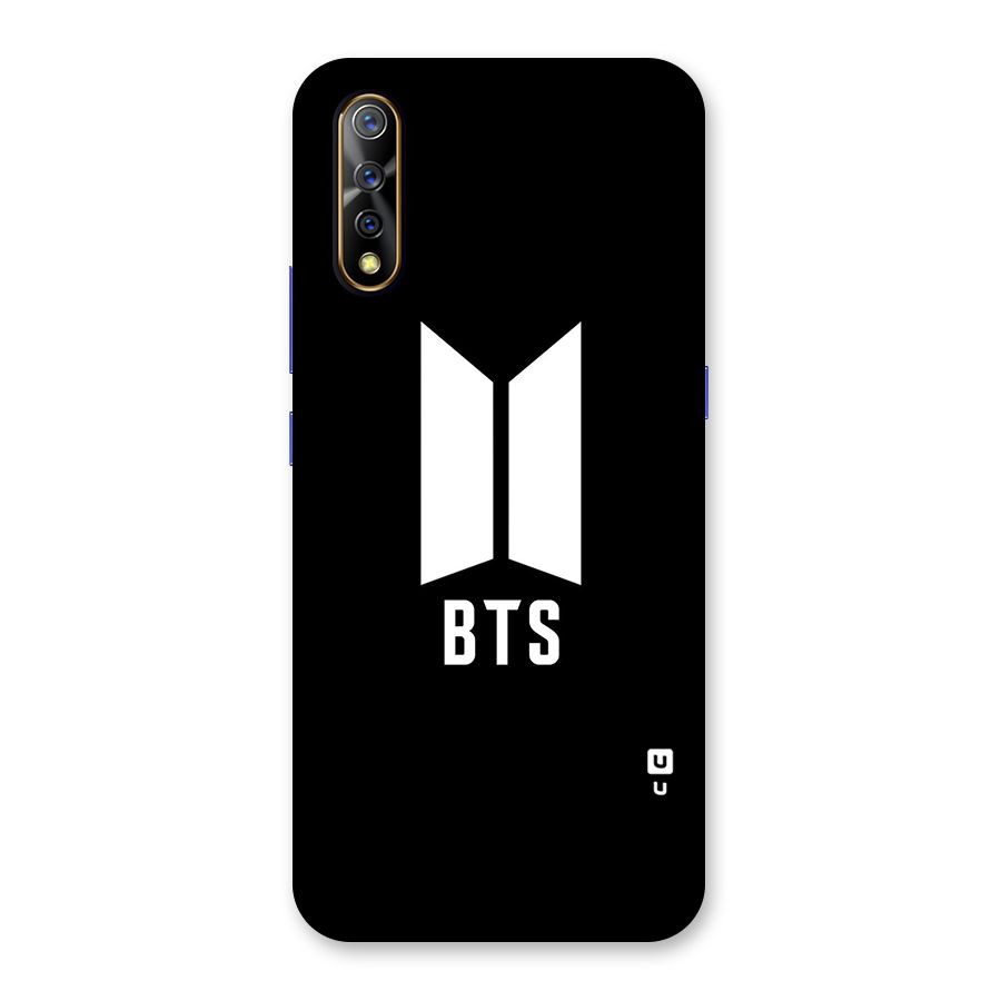 BTS Logo Black Back Case for Vivo S1