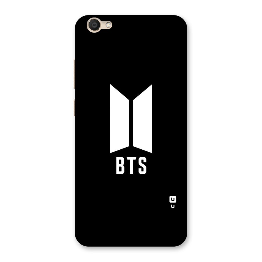 BTS Logo Black Back Case for Vivo V5