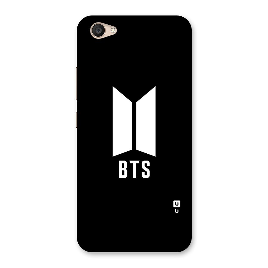 BTS Logo Black Back Case for Vivo V5 Plus