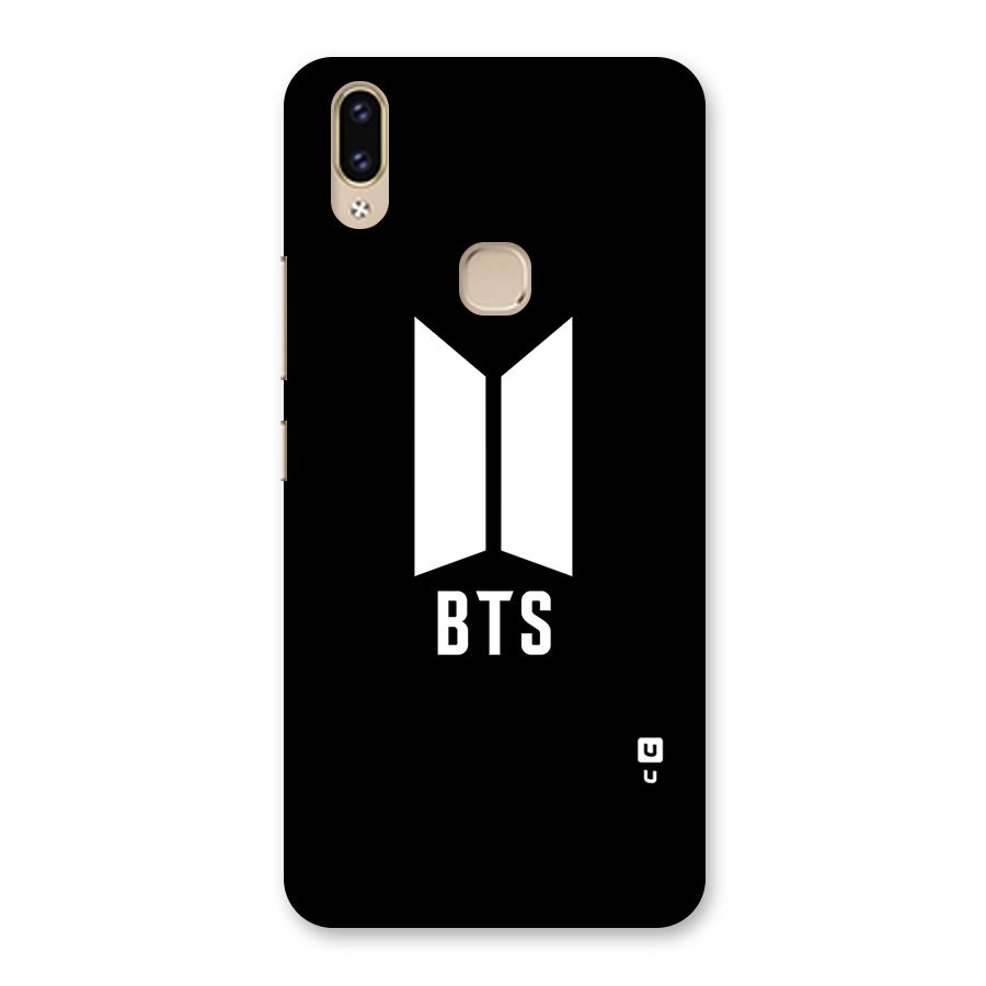 BTS Logo Black Back Case for Vivo V9 Youth