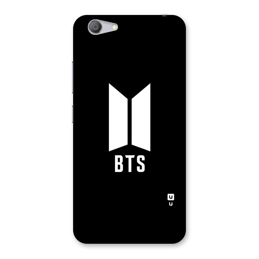 BTS Logo Black Back Case for Vivo Y53