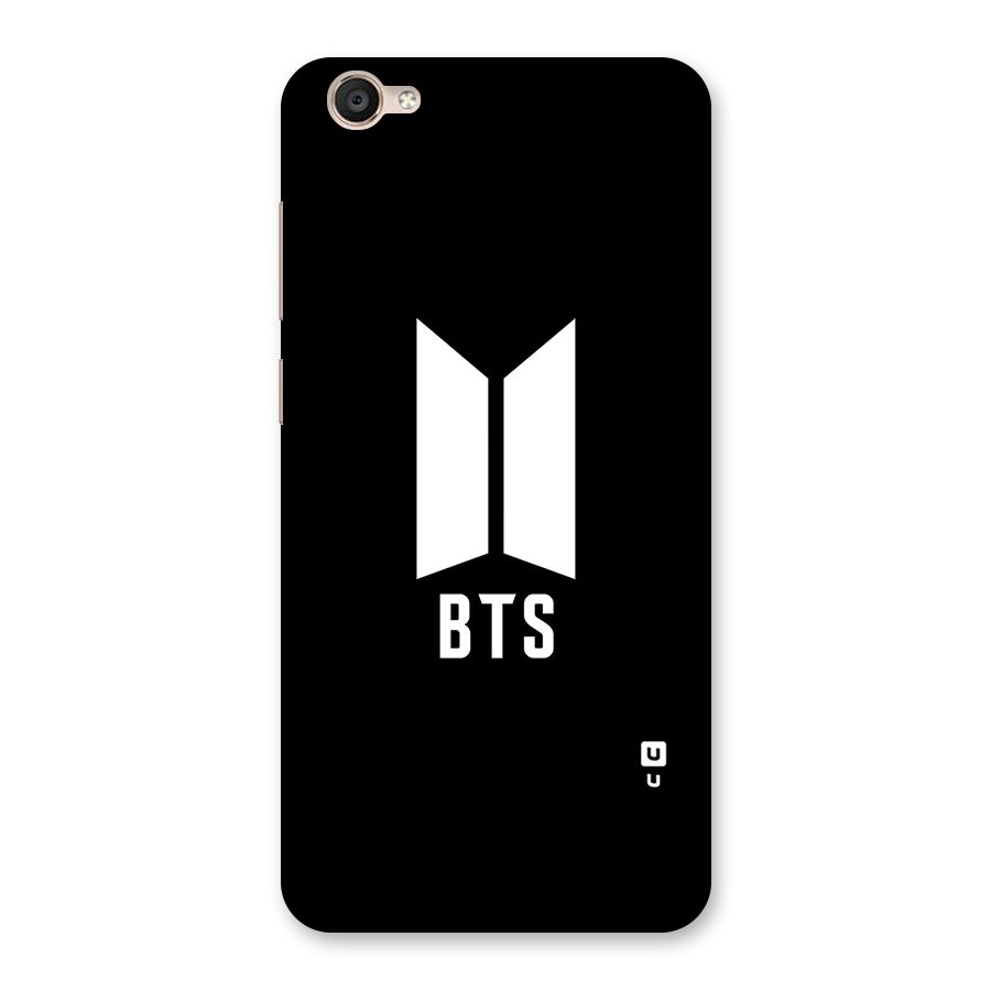 BTS Logo Black Back Case for Vivo Y55