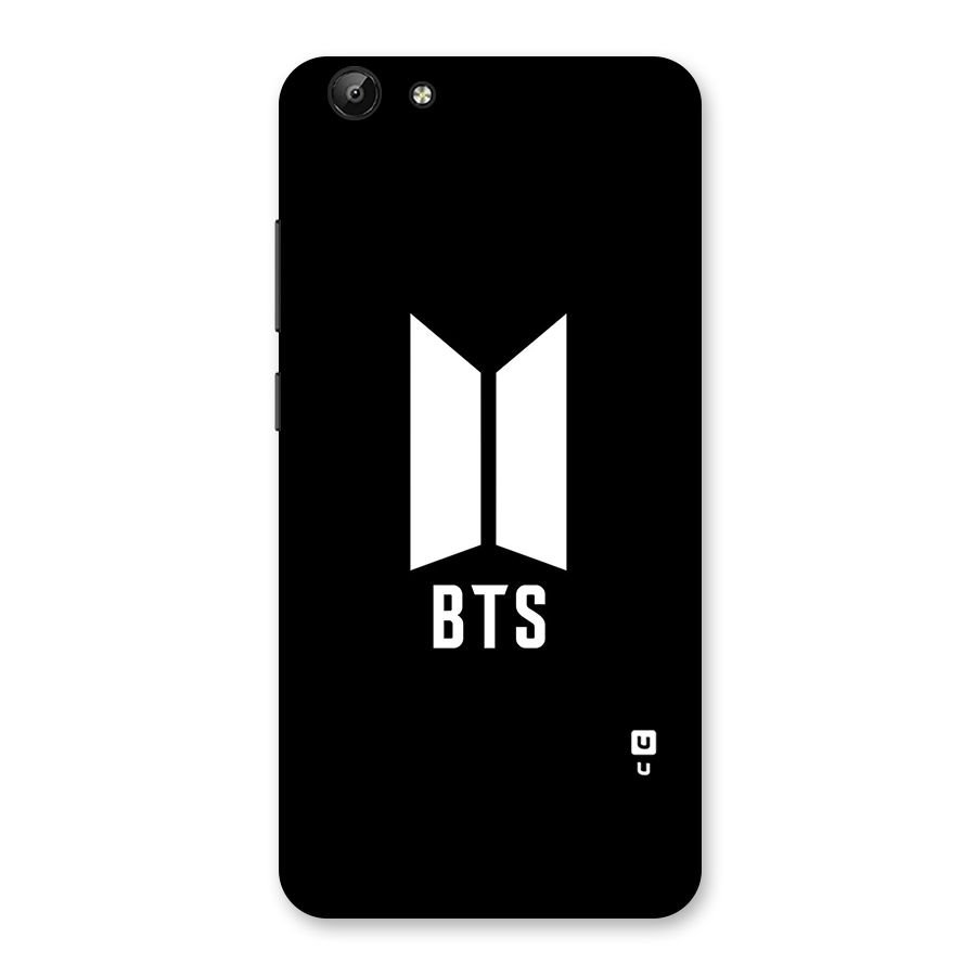 BTS Logo Black Back Case for Vivo Y69
