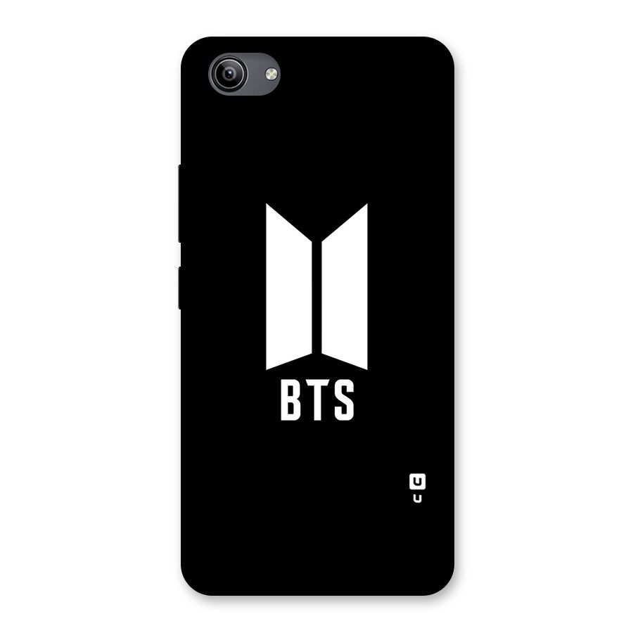 BTS Logo Black Back Case for Vivo Y81i
