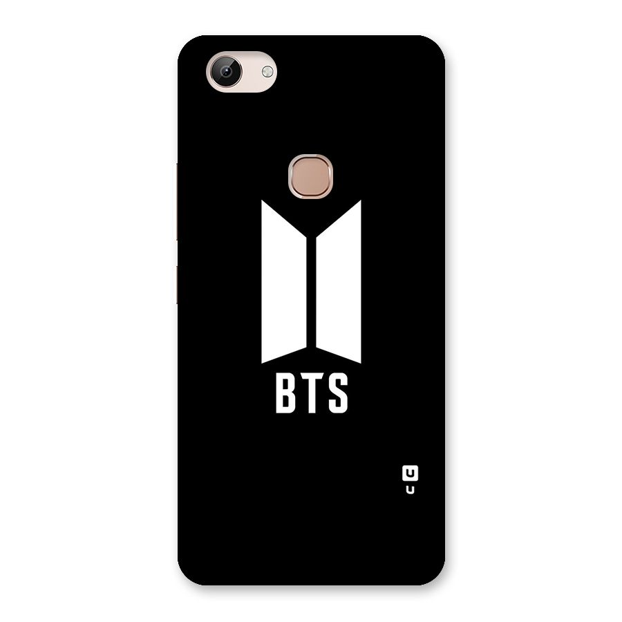 BTS Logo Black Back Case for Vivo Y83