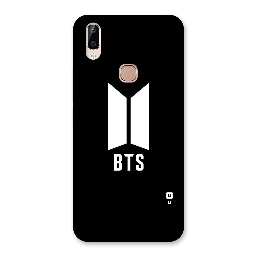BTS Logo Black Back Case for Vivo Y83 Pro