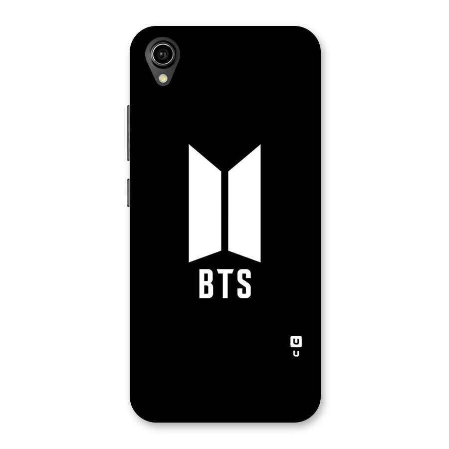 BTS Logo Black Back Case for Vivo Y90