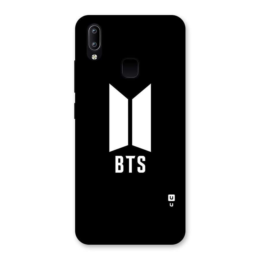 BTS Logo Black Back Case for Vivo Y93
