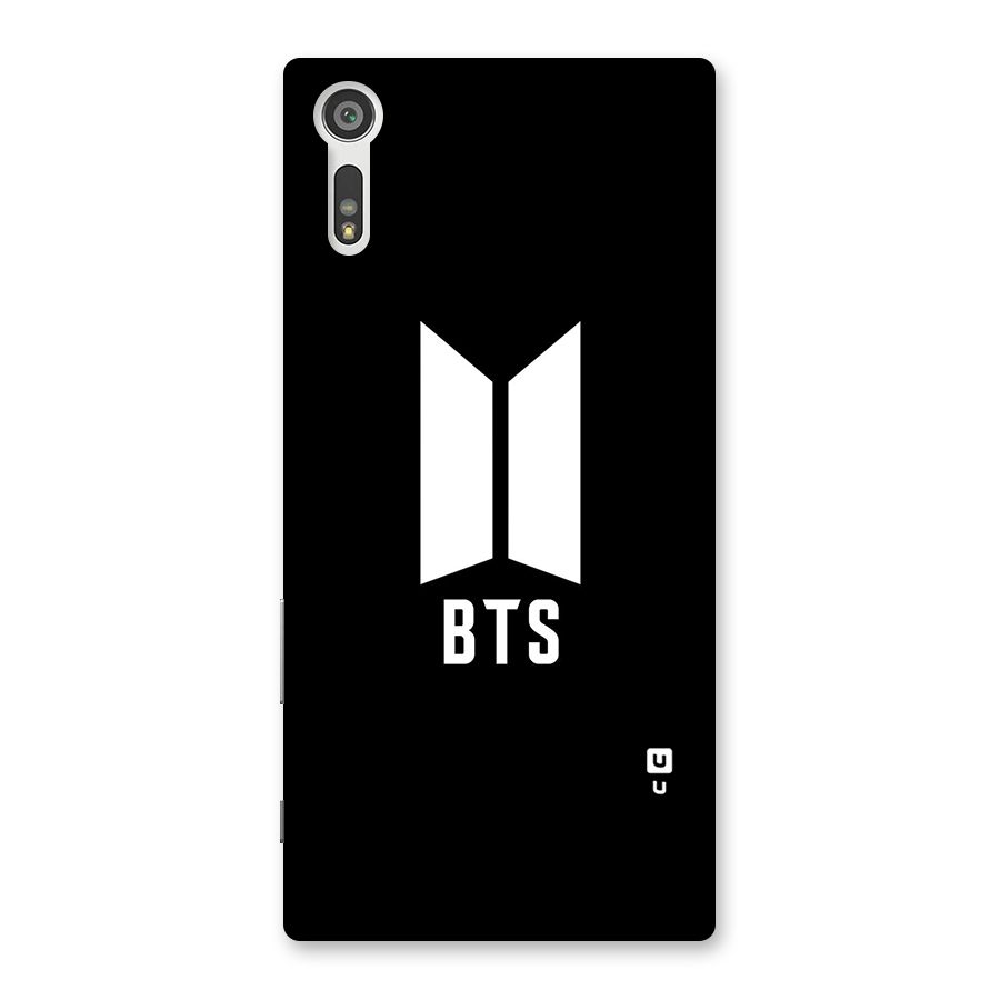 BTS Logo Black Back Case for Xperia XZ