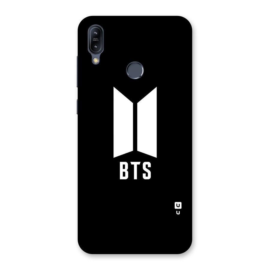 BTS Logo Black Back Case for Zenfone Max M2