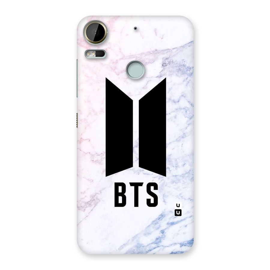 BTS Logo Marble Print Back Case for Desire 10 Pro