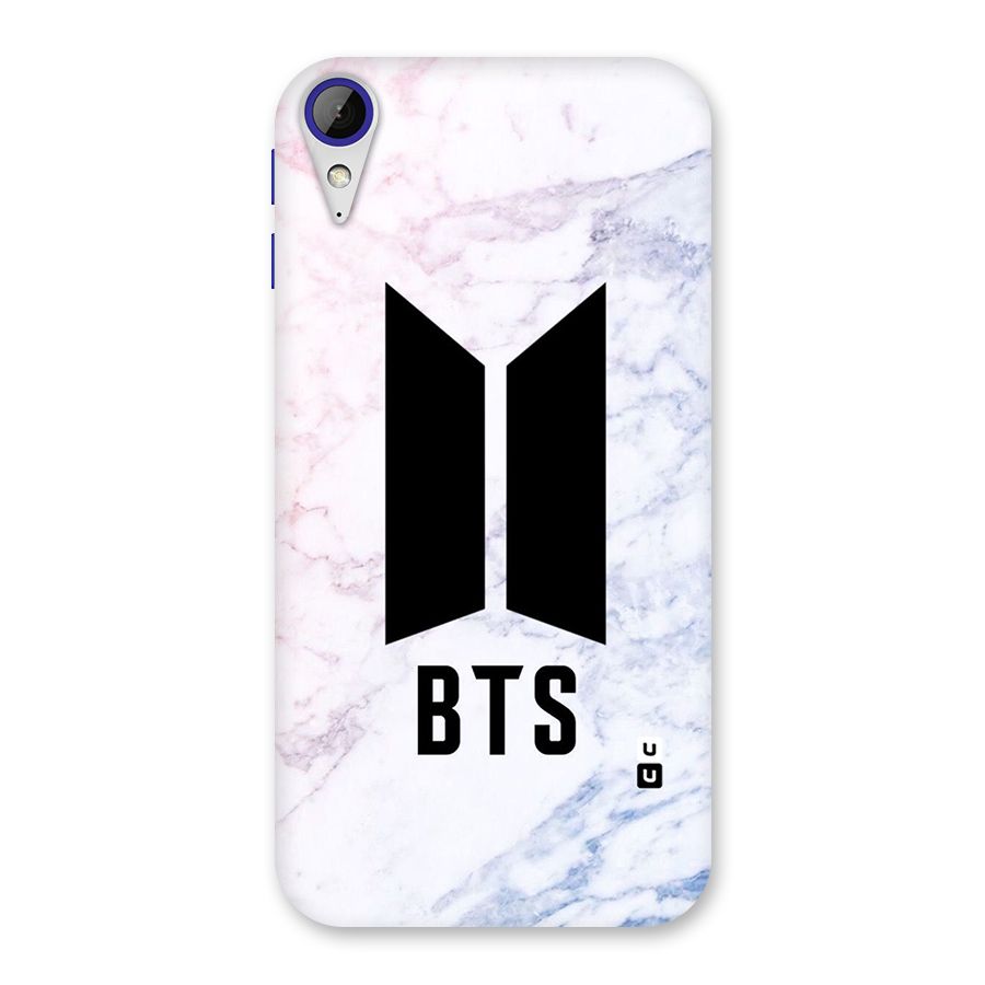 BTS Logo Marble Print Back Case for Desire 830