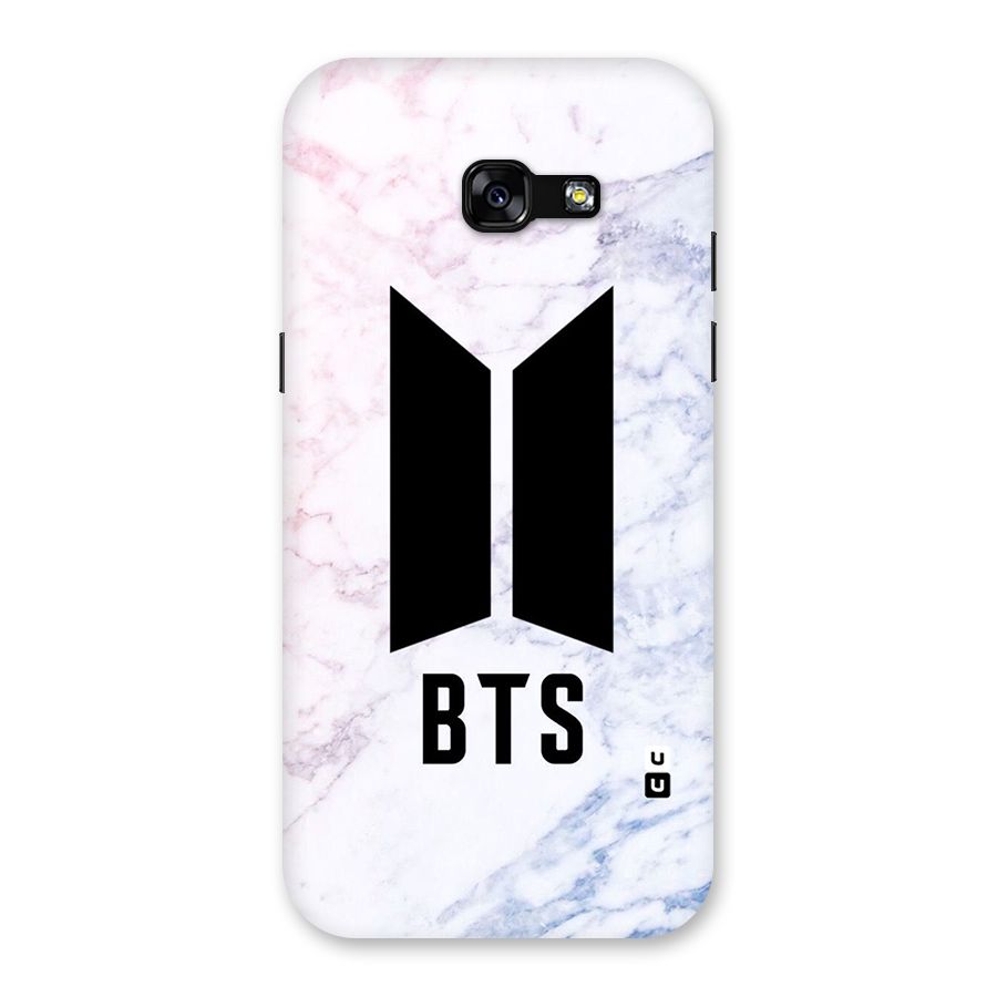 BTS Logo Marble Print Back Case for Galaxy A5 2017