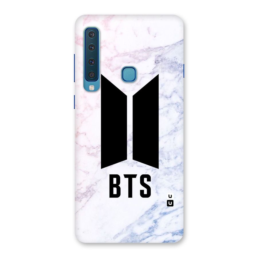 BTS Logo Marble Print Back Case for Galaxy A9 (2018)