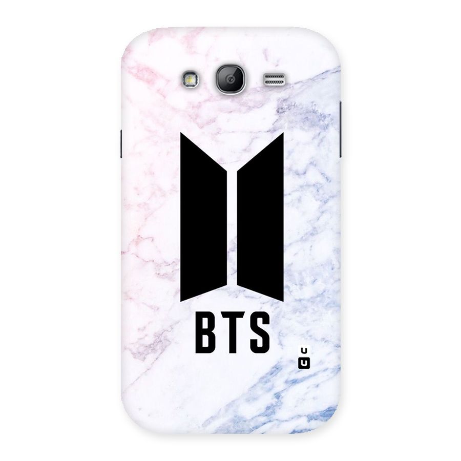 BTS Logo Marble Print Back Case for Galaxy Grand