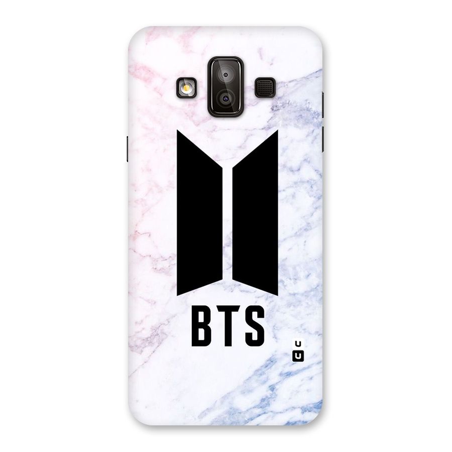 BTS Logo Marble Print Back Case for Galaxy J7 Duo