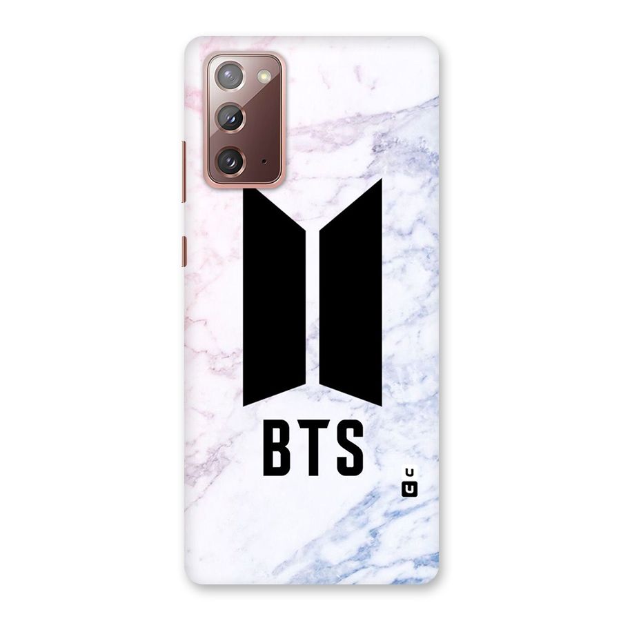 BTS Logo Marble Print Back Case for Galaxy Note 20