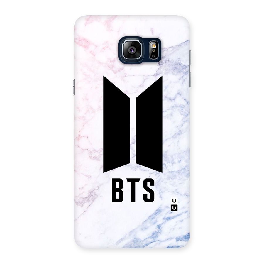 BTS Logo Marble Print Back Case for Galaxy Note 5