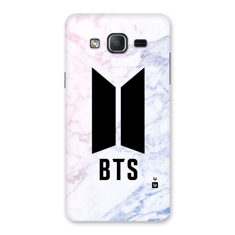 BTS Logo Marble Print Back Case for Galaxy On7 2015