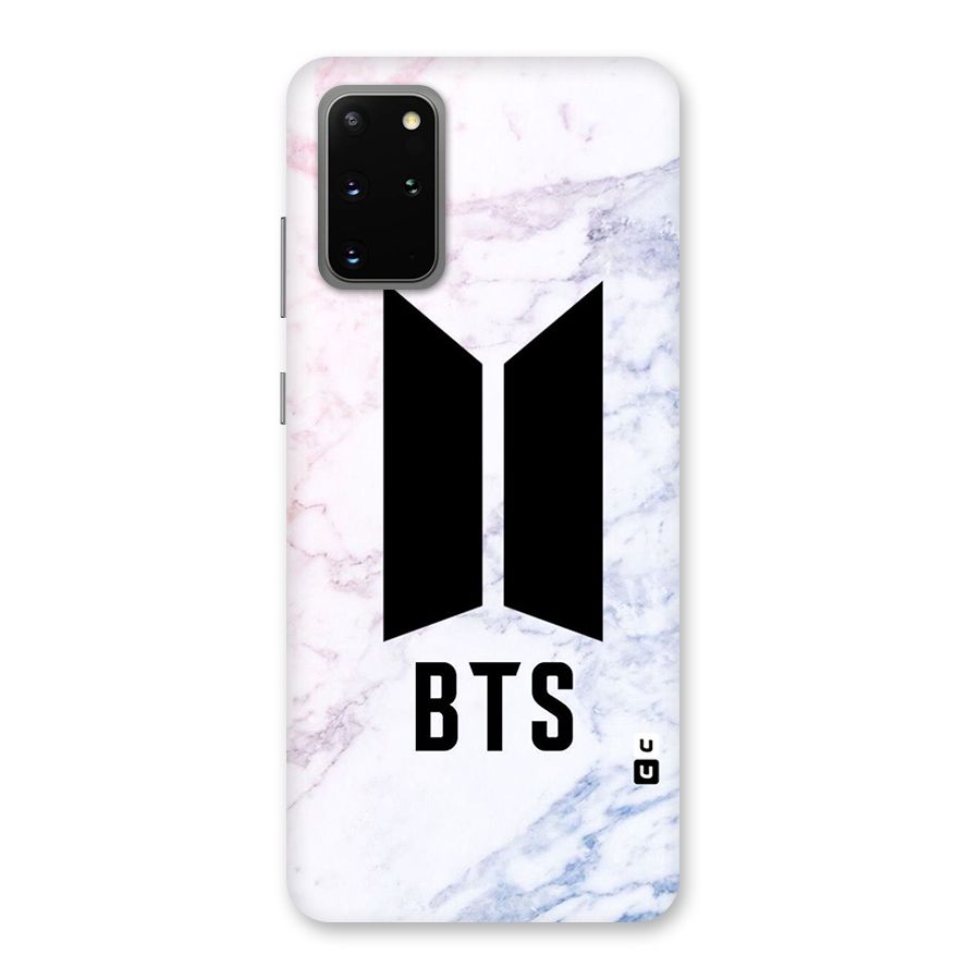 BTS Logo Marble Print Back Case for Galaxy S20 Plus