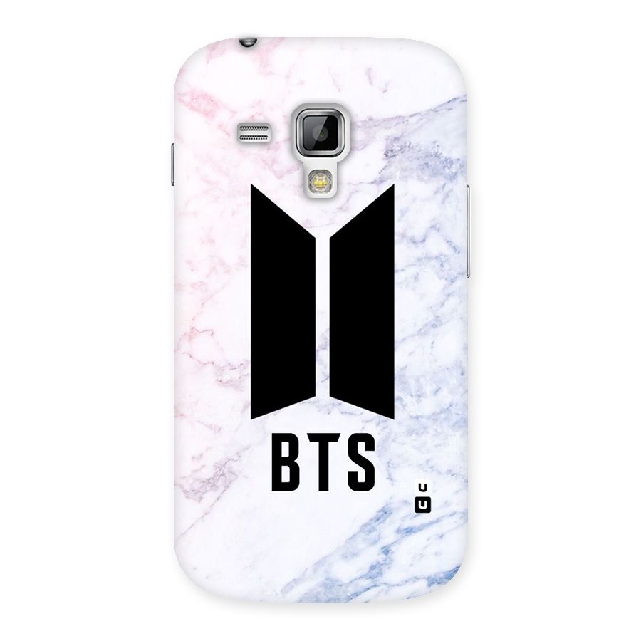 BTS Logo Marble Print Back Case for Galaxy S Duos