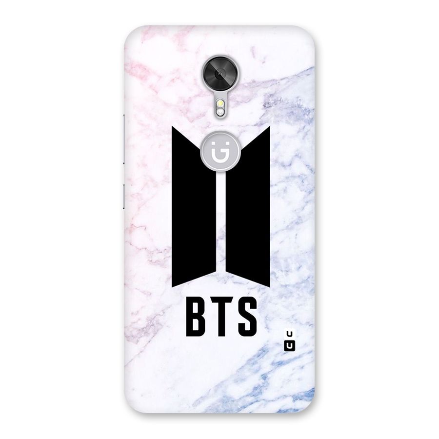 BTS Logo Marble Print Back Case for Gionee A1